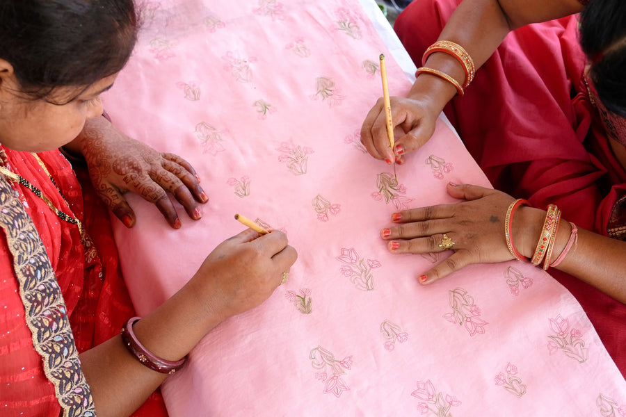 The Gentle Hands of Mithila: Where Stories Bloom on Fabric
